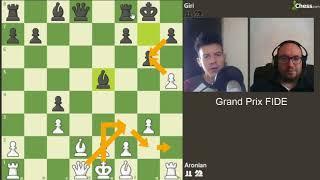 Aronian contre Giri au Grand Prix FIDE