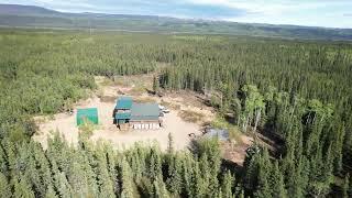 Remote Properties Alaska, Home on 32 Acres in Healy Alaska! The drive into the property, and Aerials