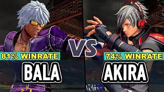 KOF XV ▰ BALA (K'/Ángel/Iori) vs AKIRA (Shun'ei/O.Chris/Isla)