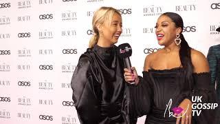 Jourds speaks to Harley Brash at the ASOS beauty awards