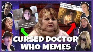 REACTING TO MOST CURSED DOCTOR WHO MEMES! [WHOVIAN DISCORD MEME REVIEW]- Ft anoblegirl and Tharries