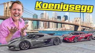 WORLD'S FASTEST KOENIGSEGGS Shutdown NYC!