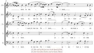 Lassus | Justorum animæ [á 5; Magnificat Ensemble]
