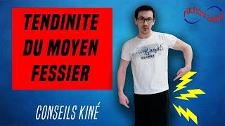 DOULEUR DE HANCHE (TENDINITE DU MOYEN FESSIER)  : CONSEILS ET EXERCICES KINE