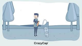 Ditch single-use plastic bottles for good with the CrazyCap!