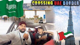 Madina To Dubai By Road 24 Hours Driving | Border Crossing Saudi  TO UAE  Experience