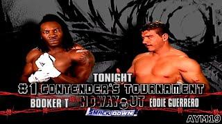 Eddie Guerrero vs Booker T SmackDown! 2/3/2005 Highlights