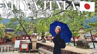 HIROSHIMA Why should you go to Miyajima on a rainy day? Japan travel vlog