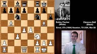 Bobby Fischer vs Clarence Bell (1964)