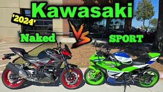 2024 Kawasaki Ninja 500 VS Kawasaki Z-500 Ride & Review | Ultimate Shootout