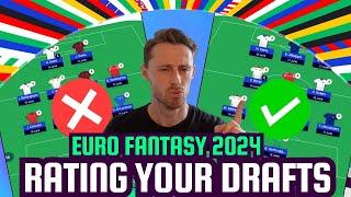 EURO FANTASY RATING YOUR MD1 DRAFTS I EURO 2024 FANTASY TIPS