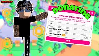 LIVE PLS DONATEDonating ROBUX To EVERY Viewer#plsdonate #robux #roblox