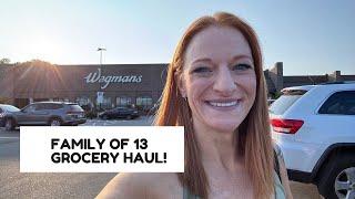 FAMILY OF 13 GROCERY HAUL!