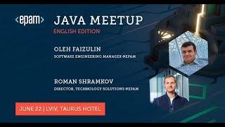 EPAM Java Meet-up | English edition