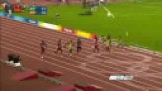 BEIJING OLYMPIC GAMES | MEN'S 100M ATHLETICS FINAL | USAIN BOLT GOLD WORLD RECORD