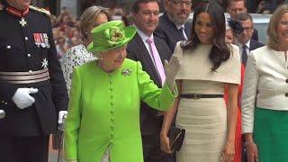 Meghan Markle and Queen Elizabeth Share First Official Engagement Together