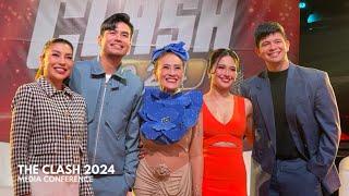 THE CLASH 2024 MediaCon Part 1 - Julie Anne San Jose, Aiai delas Alas, Rayver Cruz, Christian, Lani