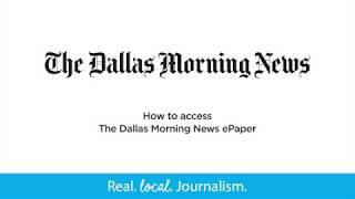 How to access The Dallas Morning News ePaper