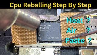 Cpu Reballing Step By Step / How To Reballing Cpu