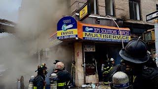 PREVIOUS FIRE FDNY Manhattan 2nd Alarm Box 1722 Fire in 3 Stores Again 6 Story Mixed Occupancy