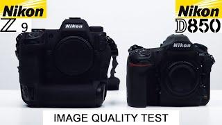 Nikon Z9 vs Nikon D850