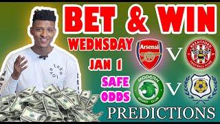 Football Prediction Today 01-01-2025 |  Betting tips Today | Mig predictions