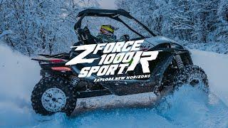 ZFORCE 1000 SPORT R | Ice, Snow and Frozen Roads Won’t Stop You | CFMOTO