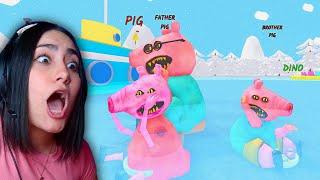 Que Le Pasó A Peppa Pig?| Hungry pig Roblox | Andie