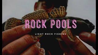 Light Rock Fishing in Rock Pools