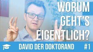 David der Doktorand #1 – Worum geht's eigentlich?