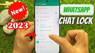 How to Lock and Hide WhatsApp Chats | Lock Individual Chat In WhatsApp | WhatsApp Chat lock (2023)