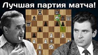 Борис Спасский - Ефим Геллер. Пожертвовал ЛАДЬЮ и КОНЯ! Сухуми 1968. Шахматы