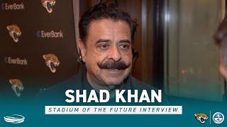 Shad Khan Celebrates Unanimous NFL Vote On Jacksonville's Stadium Renovations