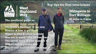 Scotland's West Highland Way - what it's really like...spoiler...it's amazing!