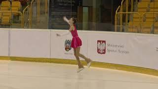 24 Darya GRIMM   GER   Novice Girls FS   Mentor Torun Cup 2019