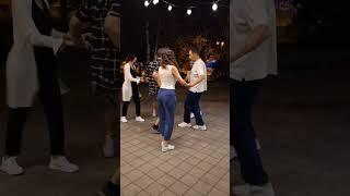 Сальса в Минске | Руэда на опенейре в Велокафе