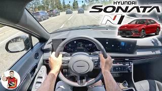 The 2024 Hyundai Sonata N Line is a Sport(y) Sedan Value (POV Drive Review)
