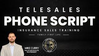 MIKE CURRY  - Telesales Phone Script Training