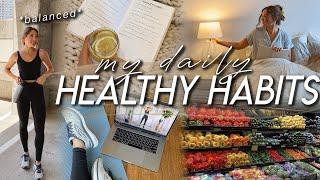 HEALTHY HABITS THAT CHANGED MY LIFE | my morning rituals, fitness routine, & slow living habits!