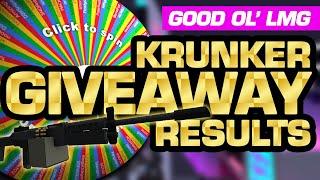 Krunker Contra Giveaway Results - Good Ol' LMG