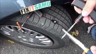 DIY How to Fix a Flat Tire EASY!