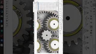 Planetary Gear Box {Four Planet Spur} #shorts #designwithajay @DesignWithAjay
