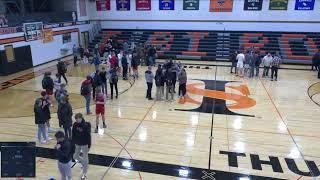 Iola-Scandinavia High School vs Weyauwega-Fremont High School Mens Varsity Basketball