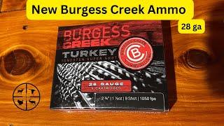 Burgess Creek Ammo 28 ga .......Pattern Test 40 Yards