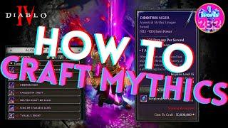 How to Craft Mythic Uniques in Diablo 4 Season 5