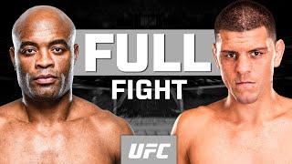Anderson Silva vs Nick Diaz | FULL FIGHT | UFC Classics
