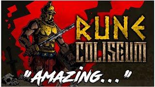 New Deck building Roguelike that BLEW me away - Rune Coliseum