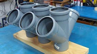Brillante idea en 5 minutos de tubo de PVC !