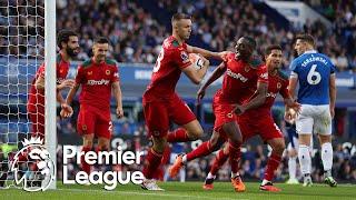 Sasa Kalajdzic heads Wolves in front of Everton | Premier League | NBC Sports