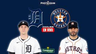 Detroit vs. Houston - Postemporada MLB - EN VIVO